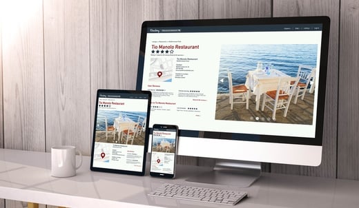 restaurant website