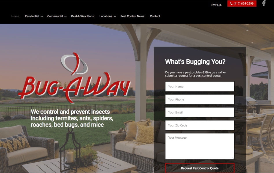 Bug-A-Way Screenshot
